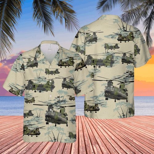 CH 147 F Chinook Tactical Aviation Hawaiian Shirt