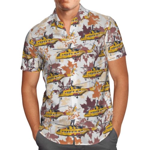 EHI Ch 149 Cormorant Eh 101 Mk 511 Sar Hawaiian Shirt