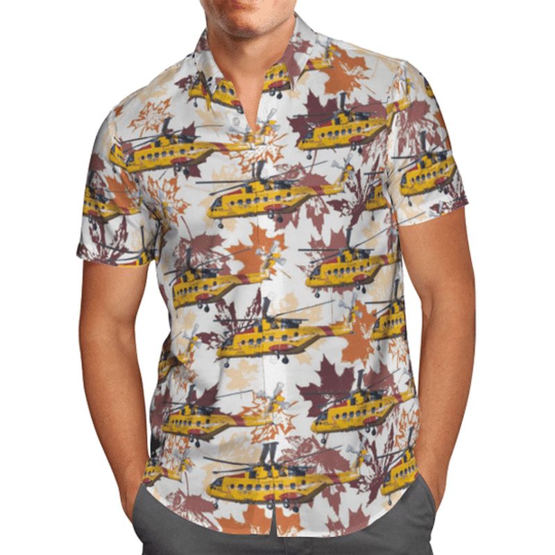 EHI Ch 149 Cormorant Eh 101 Mk 511 Sar Hawaiian Shirt