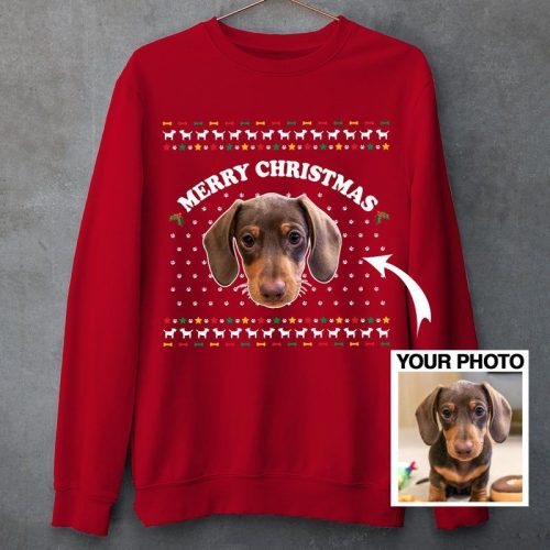 Personalized Customize Dog Image Sweatshirt
