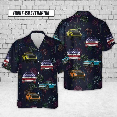 Ford F 150 SVT Raptor Hawaiian Shirt