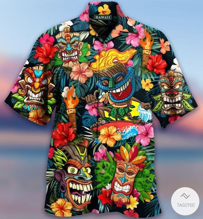 Aloha Tiki Unisex Hawaiian Shirt