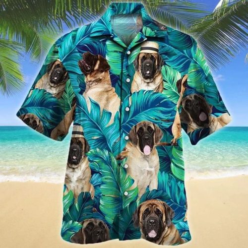 Mastiff Dog Hawaiian Shirt