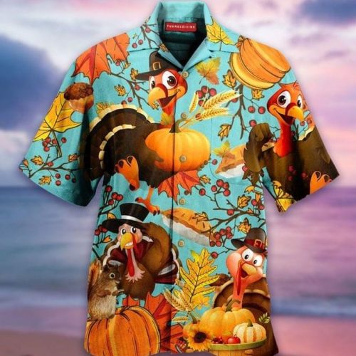 Turkey Autumn Hawaiian Shirt