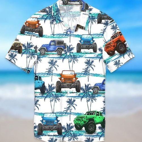 Palm Tree Pattern Hawaiian Shirt