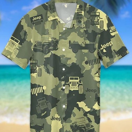 Willy Camo Hawaiian Shirt