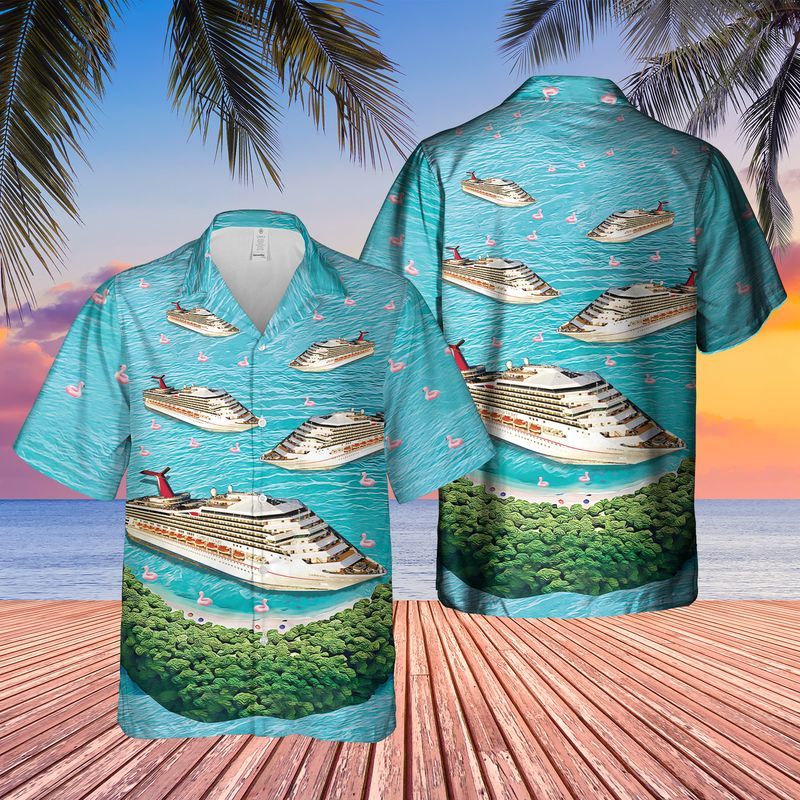 US Cruise Ship Half Moon Cay Hawaiian Shirt