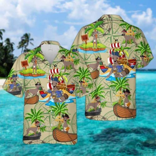 Greyhound Pirates Hawaiian Shirt