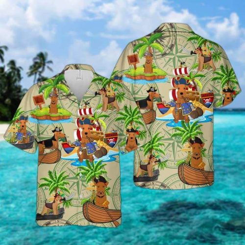 Welsh Terrier Pirates Hawaiian Shirt