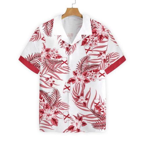 Alabama Proud Button Hawaiian Shirt