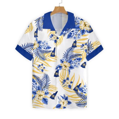 New Hampshire Button Hawaiian Shirt