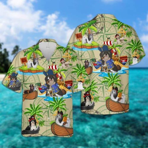 Havanese Pirates Hawaiian Shirt