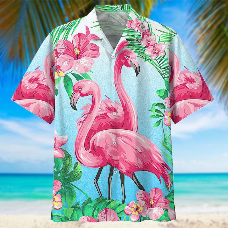 Flamingo Hawaiian Shirt