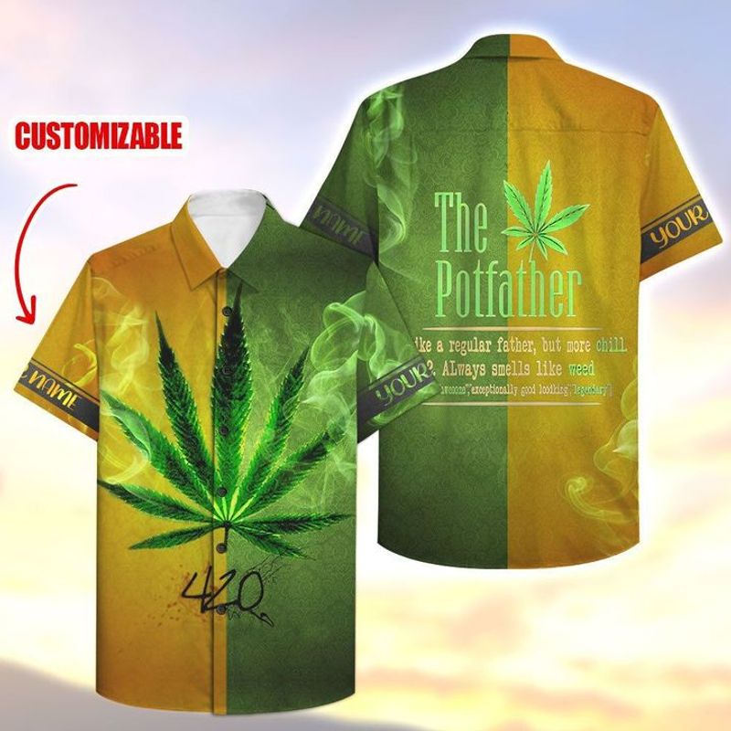 420 The Potfather 3 D T Shirt Hawaiian Shirt
