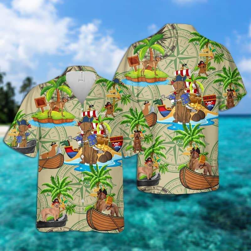 Vizsla Pirates Hawaiian Shirt