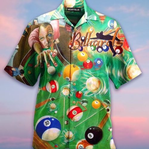It Worked In My Head Billiard Cue Sport Unisex Hawaiian Shirt