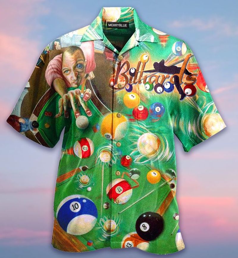 It Worked In My Head Billiard Cue Sport Unisex Hawaiian Shirt