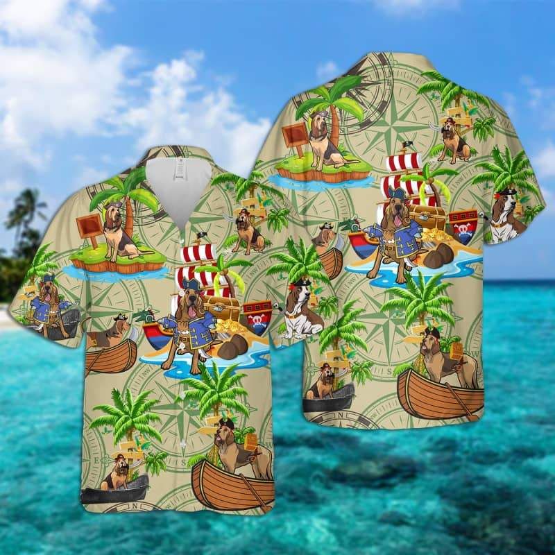 Bloodhound Pirates Hawaiian Shirt