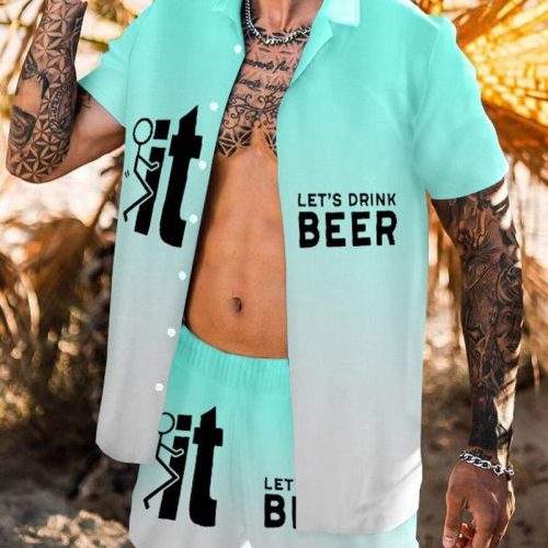 Fuck It Lets Drink Beer Hawaiian Shirt