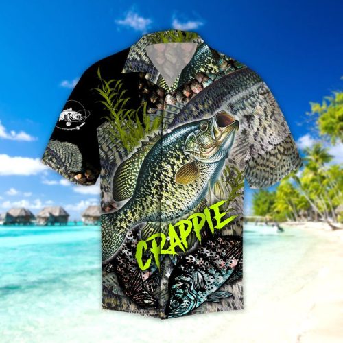 Crappie Fishing Hawaiian Shirt