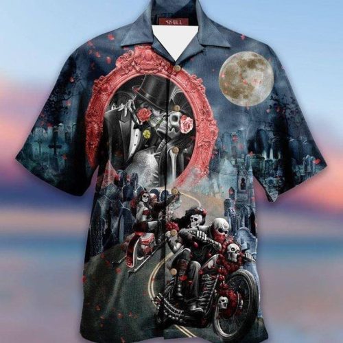 Wedding Of Skull Hawaiian Shirt