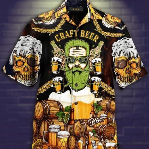 Craft Beer Hawaiian Shirt