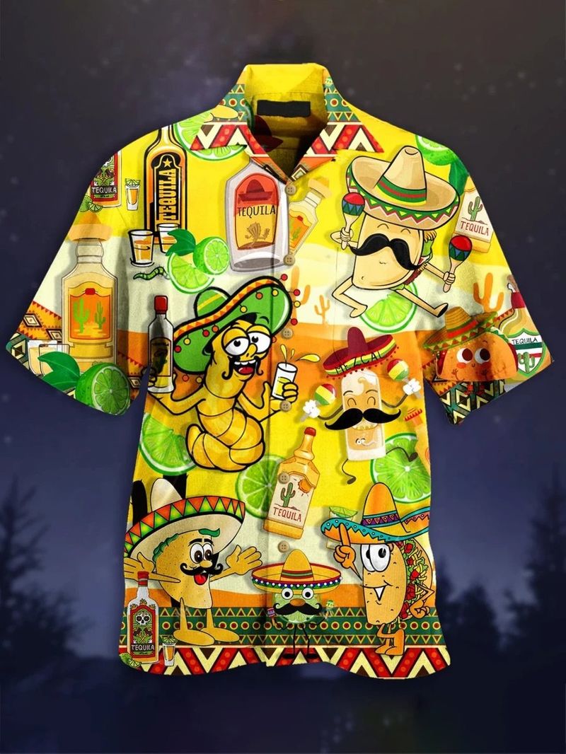 Tacos Tequila Hawaiian Shirt