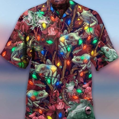 Frog Light Bulb Hawaiian Shirt