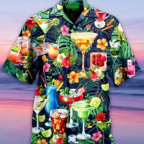 Cocktail Tropical Hawaiian Shirt