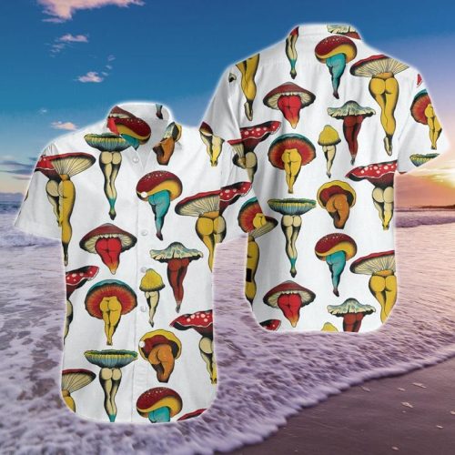 Mushroom Hawaiian Shirt