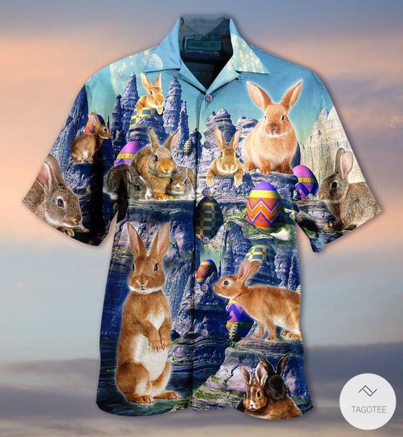 Easter Bunny Hawaiian Shirt