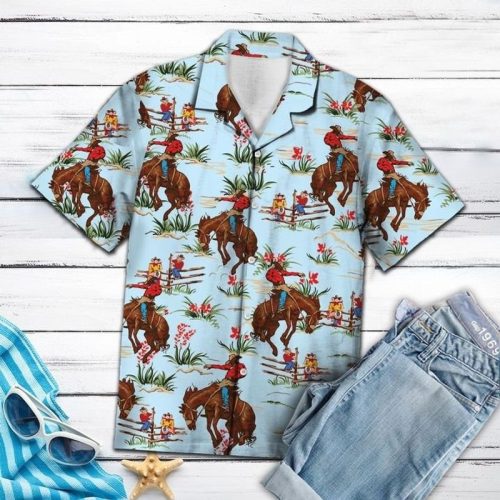 Cowboy Hawaiian Shirt