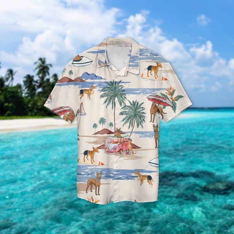 Cirneco Delletna Summer Beach Hawaiian Shirt