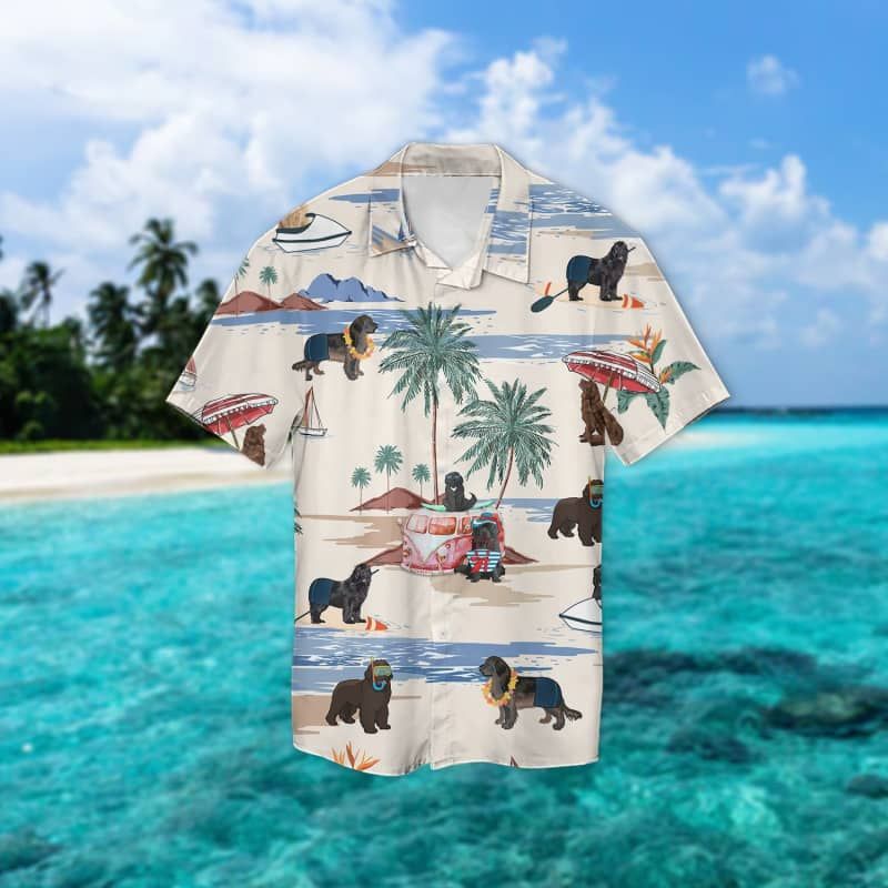 Neapolitan Mastiff Summer Beach Hawaiian Shirt