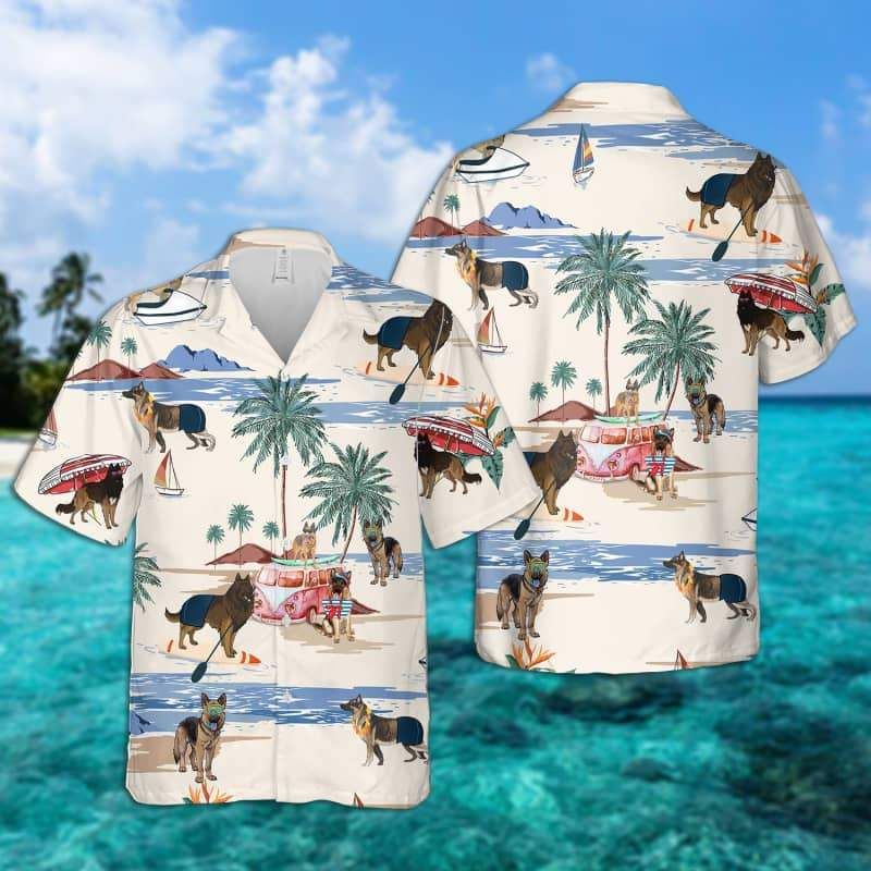 Tervuren Summer Beach Hawaiian Shirt