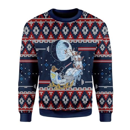 New 2021 Darth Satnta Ugly Christmas Sweater