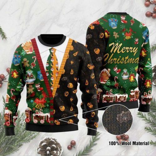 New 2021 Engineer Merry Christmas Ugly Christmas Sweater