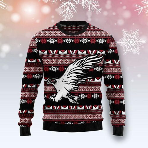 New 2021 Eagle Native Ugly Christmas Sweater