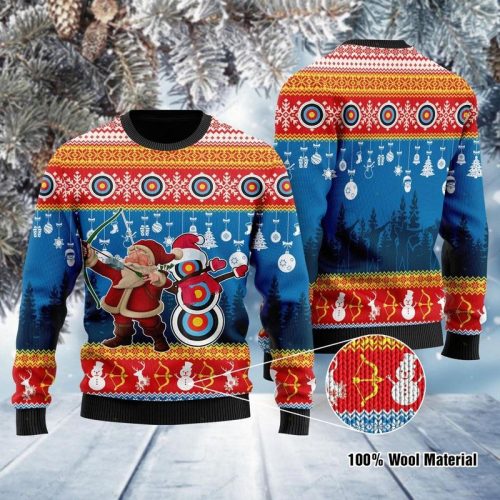 New 2021 Funny Christmas Santa Ugly Christmas Sweater