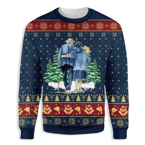 New 2021 God Sent Me My Wife Ugly Christmas Sweater
