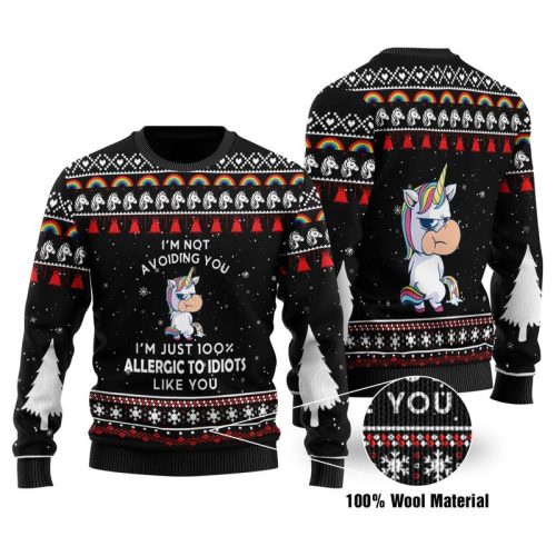 New 2021 Im Not Avoiding You Ugly Christmas Sweater