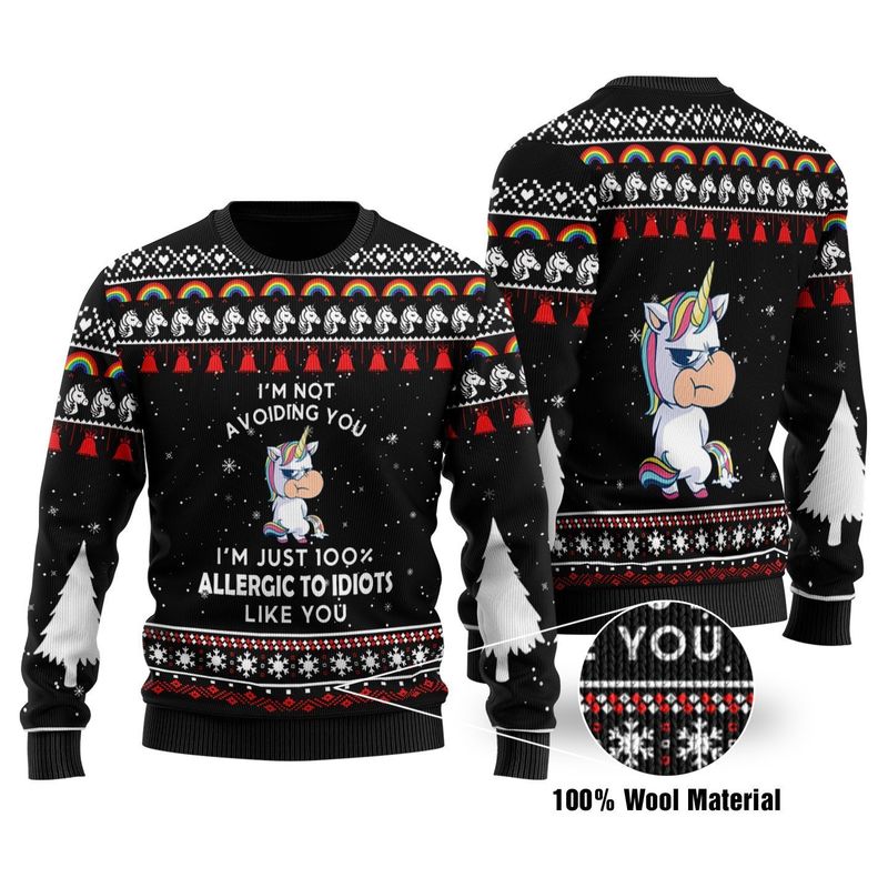 New 2021 Im Not Avoiding You Ugly Christmas Sweater