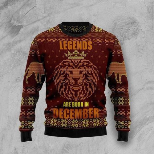 New 2021 Legends December Ugly Christmas Sweater