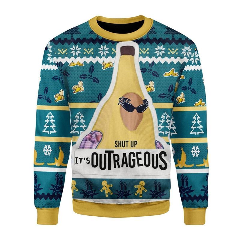 New 2021 Its Outrageous Ugly Christmas Sweater