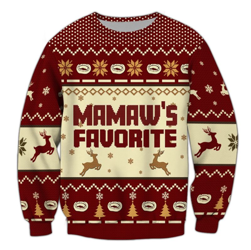 Mamaws Favorite Ugly Christmas Sweater