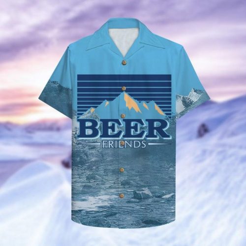 Personalized Beer Friends Hawaiian Shirt