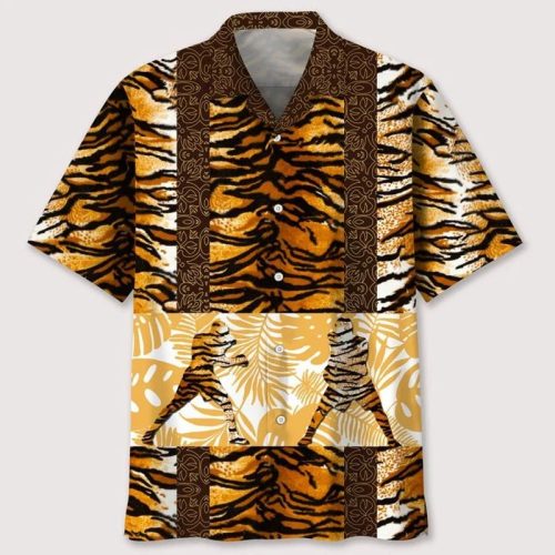 Boxing Leopard Skin Hawaiian Shirt