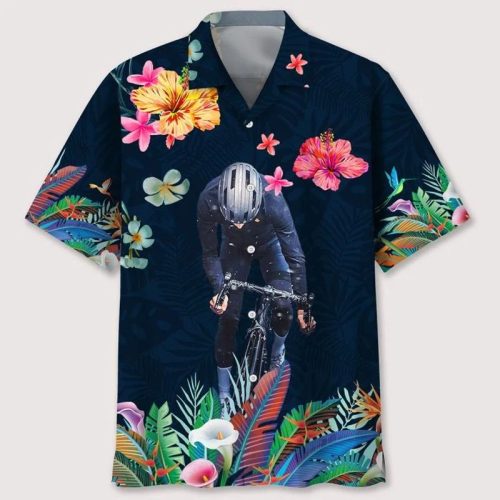 Cycling Love Tropical Hawaii Shirt Hawaiian Shirt