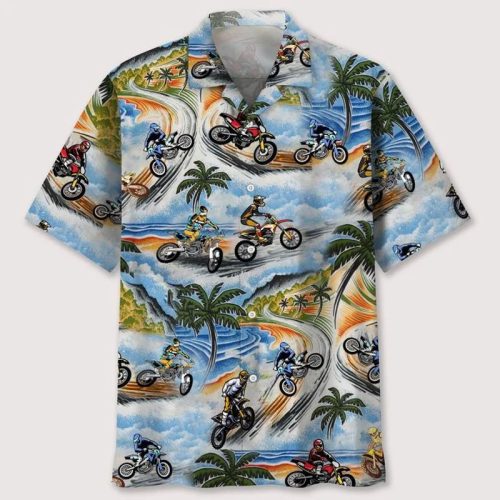 Motocross Hawaiian Shirt