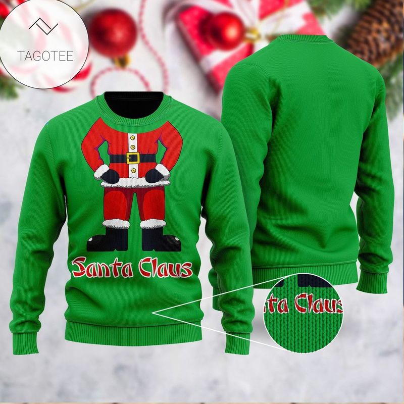 New 2021 Santa Claus Ugly Christmas Sweater
